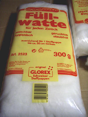 Glorex Füllwatte, weiß, 300 g
