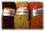 Lockenwolle, Puppenwoll aus Mohair 75%, Schurwolle und Synth.